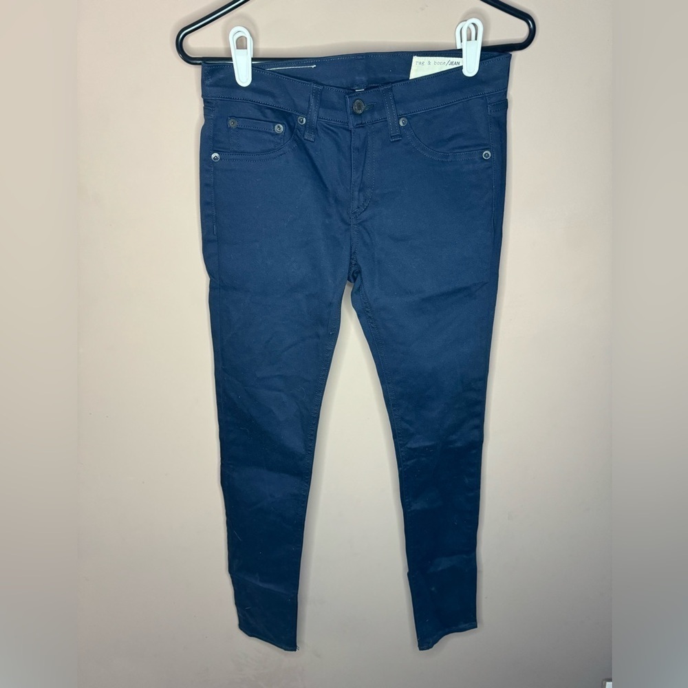 NWT✨ Rag & Bone Navy Blue Skinny Legging Jean